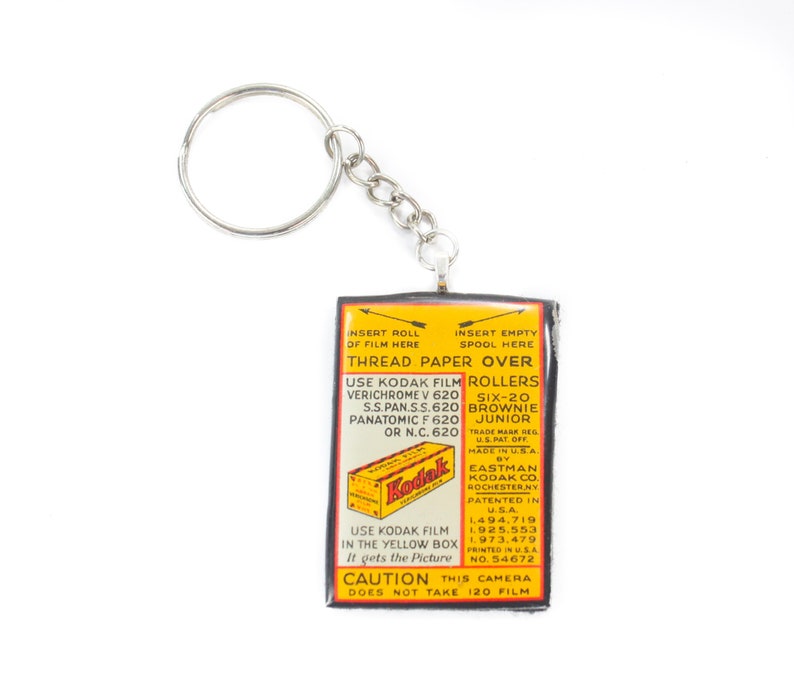 Vintage Kodak Roll Film Keychain Kodak 620 Film Type 2 Etsy