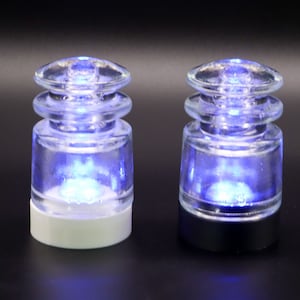 Battery Powered Lamp Base for "Hemingray-TS" Glass Insulators