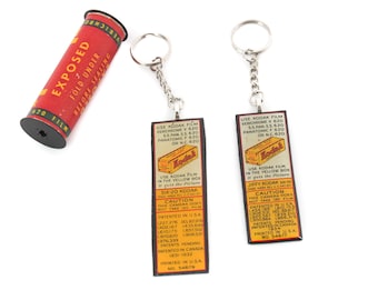 Vintage Kodak620 Roll Film Keychain, unique gifts for him and her, photographer gift, stocking stuffers