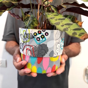 Whimsical planter pot