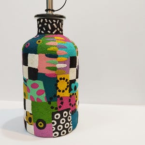 Colorful and Unique Olive Oil Or Vinegar Cruet image 6