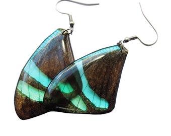 Butterfly earrings, butterfly gift, butterfly wings, butterfly wing earrings