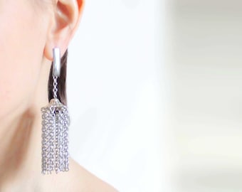 tassel earrings long earrings dangle earrings fringe earrings statement earrings trending now trending earrings fashion earrings for women