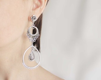 tassel earrings long earrings dangle earrings fringe earrings statement earrings trending now trending earrings fashion earrings for women