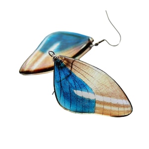 Monarch butterfly earrings, butterfly wing earring, gift for her, birthday gift for girlfriend, wife, woman, girl, sister,mother, mom