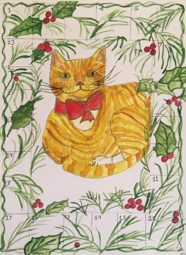 Cat Advent Calendar - Etsy