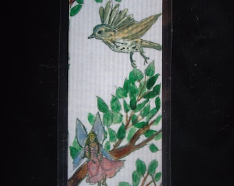 Laminated Fairy bookmark