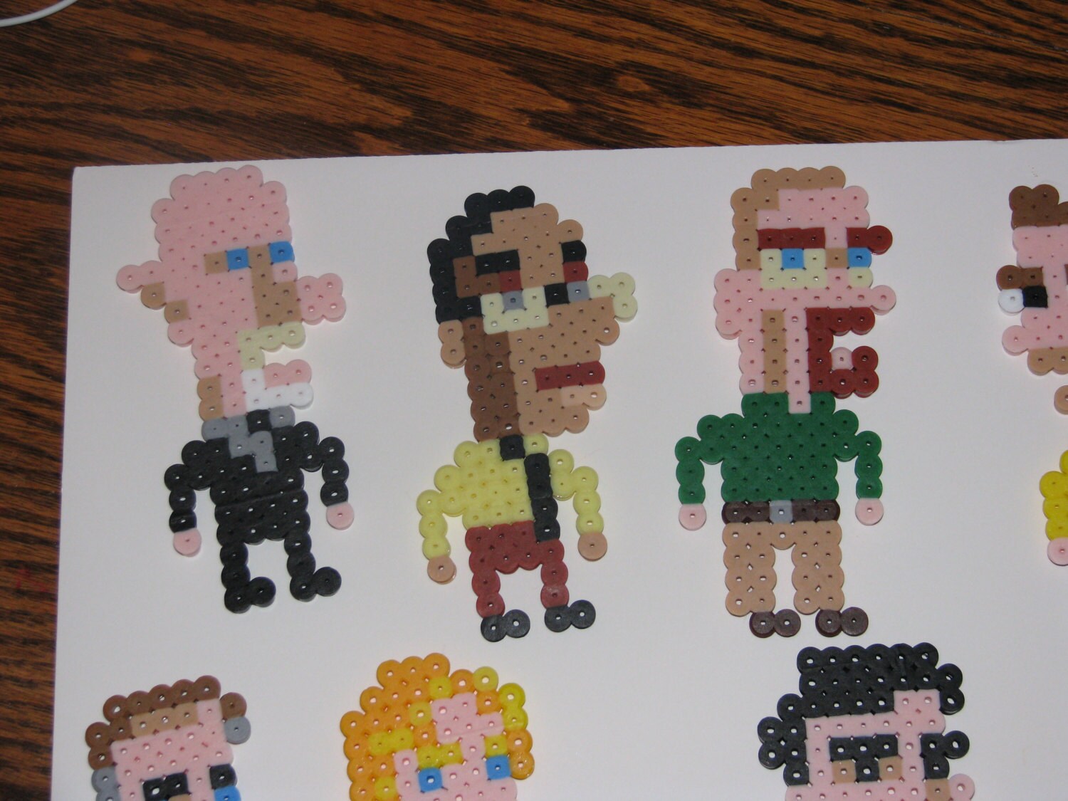 Breaking Bad Character Perler Bead Homemade Etsy