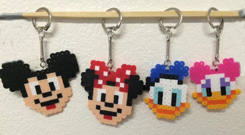 Classic Disney Keychains Homemade