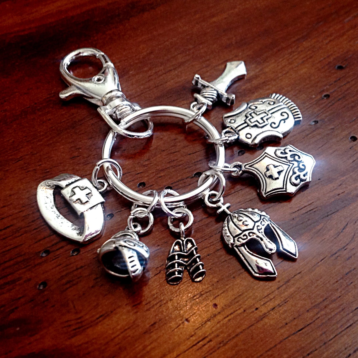 Keychain Armor of God Keychain Full Armor of God Keychain Etsy