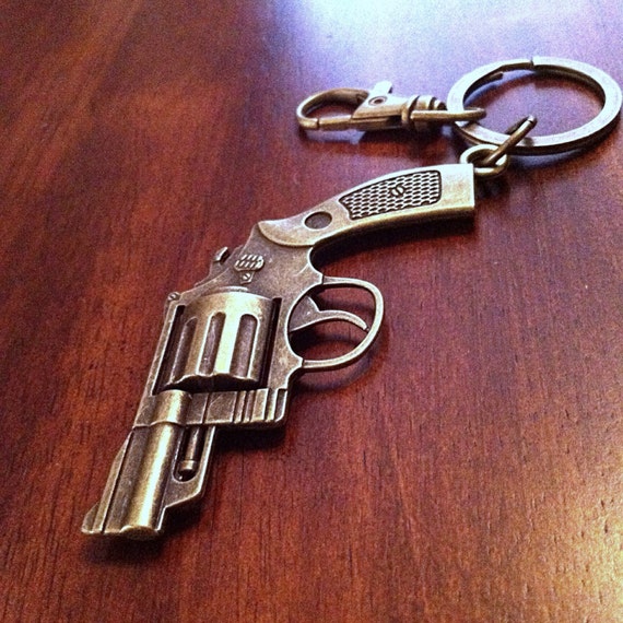 Car Accessories Keychain Pistol Keychain Key Chain Pistol Etsy