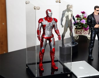 Figure Display Case High Quality Transparent Plexiglass  for 12"/ 16" figures