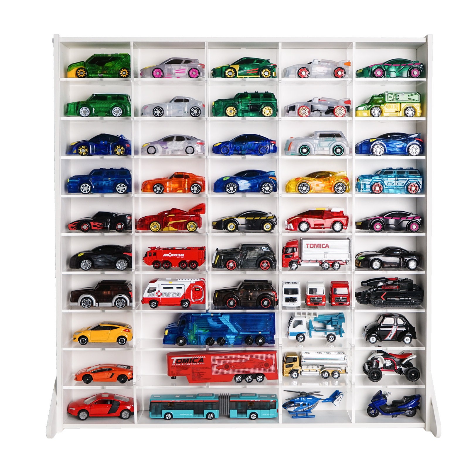 Mini Car Display Case DIY for Tomica with Transparent Sliding Etsy