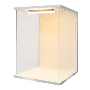 12&quot; 16&quot; Figure  display case LED DIY USB standing stack type_Free shipping
