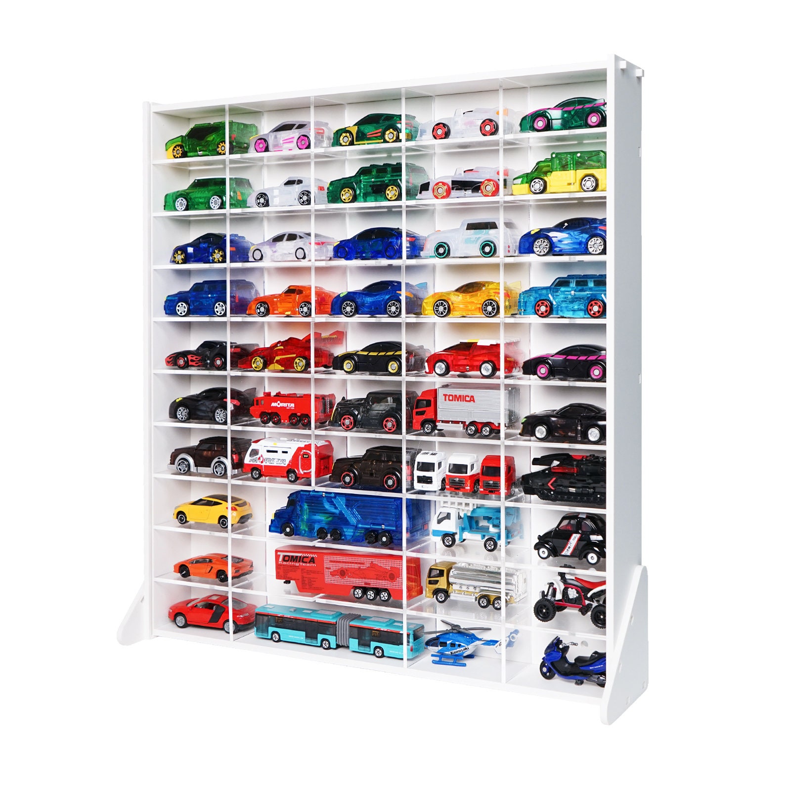 Mini Car Display Case DIY for Tomica with Transparent Sliding Etsy