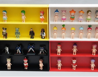 Display Case for Mini Figures, Sonny Angel, Nendoroid, Bearbrick, accesories_Option: Sonny angel surpporter