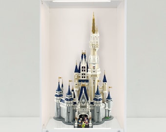LED Figure  display case 3 colors  Sliding transparent door standing stack type_Free shipping 30" 18"