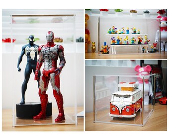 12" figure display Case Bearbrick, mini figures, barbie dolls lego figures_Wall hanging
