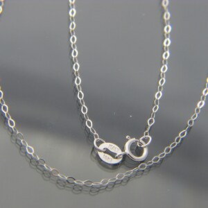 10kt white gold fancy link chain necklace pendant chain 16",18",20",22",24"(WHOLESALE PRICE) image 4