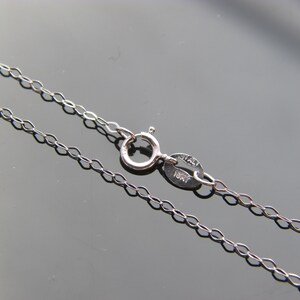 10kt white gold fancy link chain necklace pendant chain 16",18",20",22",24"(WHOLESALE PRICE) image 2