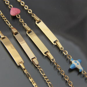 baby bracelets real gold