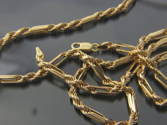 Real 10k Gold Milano Rope Chain Bracelet 4mm in Different Lengths Etsy Canada