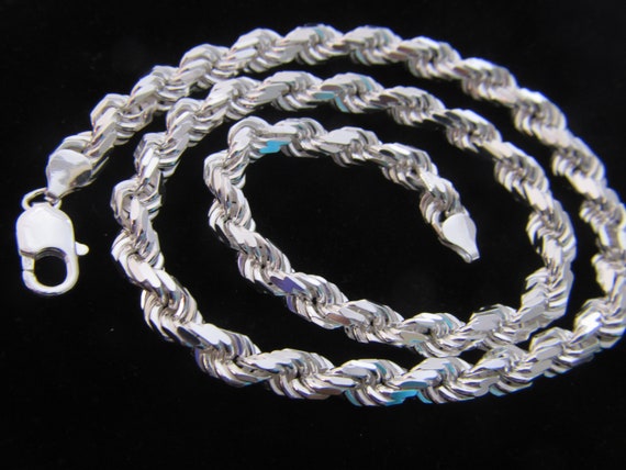 Sterling Silver Herringbone Necklace Chain for Women, 16 Inches, 3.4mm width