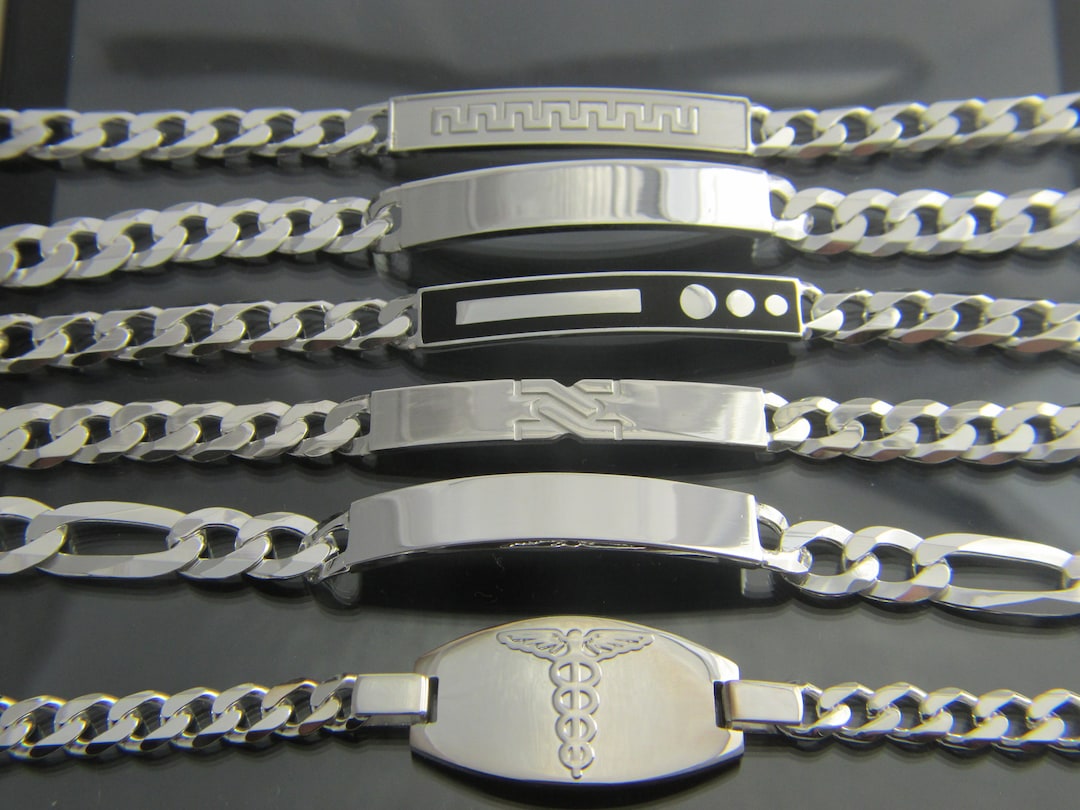 美品 RATS ID BRACELET masa sculp Silver925 ID BRACELET – JOLLY ROGER