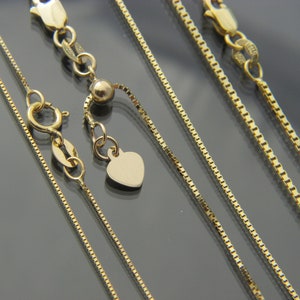 3 inch Chain Extender in 14k &10k Yellow Gold White Gold Rose