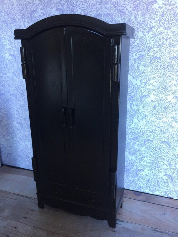 Fashion Doll Upcycled Cabinet Armoire For Diorama Or Display Etsy