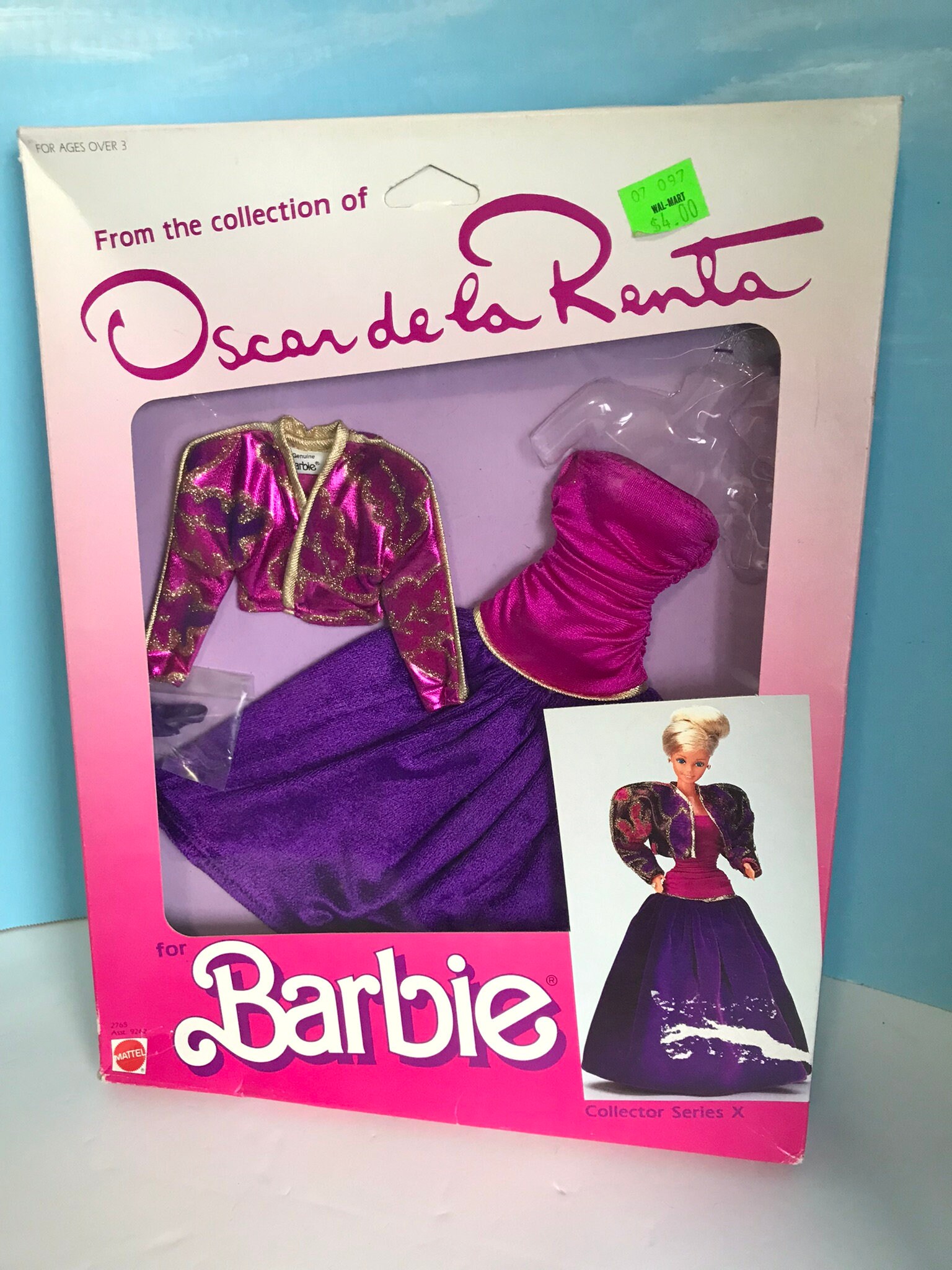 onderdelen Anesthesie Nacht Vintage 1985 Barbie Oscar De La Renta Outfit 2765 - Etsy