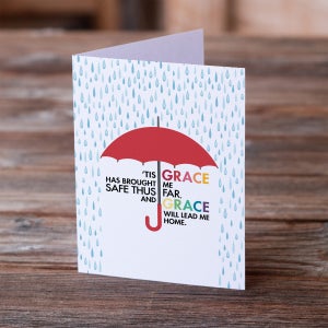 Grâce incroyable - Carte de voeux pour toutes les occasions - Sympathie - Pardon