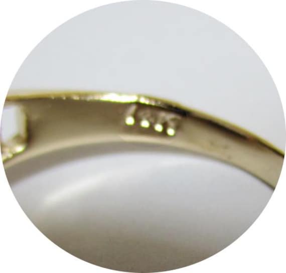 STAR RUBY Ring - Six Pointed Star - 14k Solid Yel… - image 5