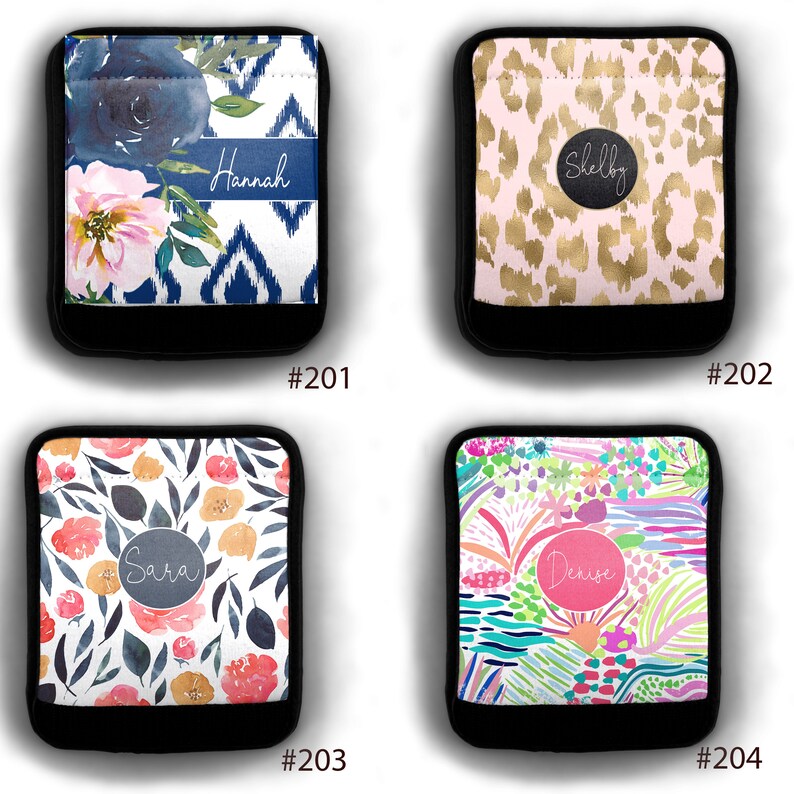 Personalized Luggage Handle Wrap Personalized Luggage Wrap Etsy
