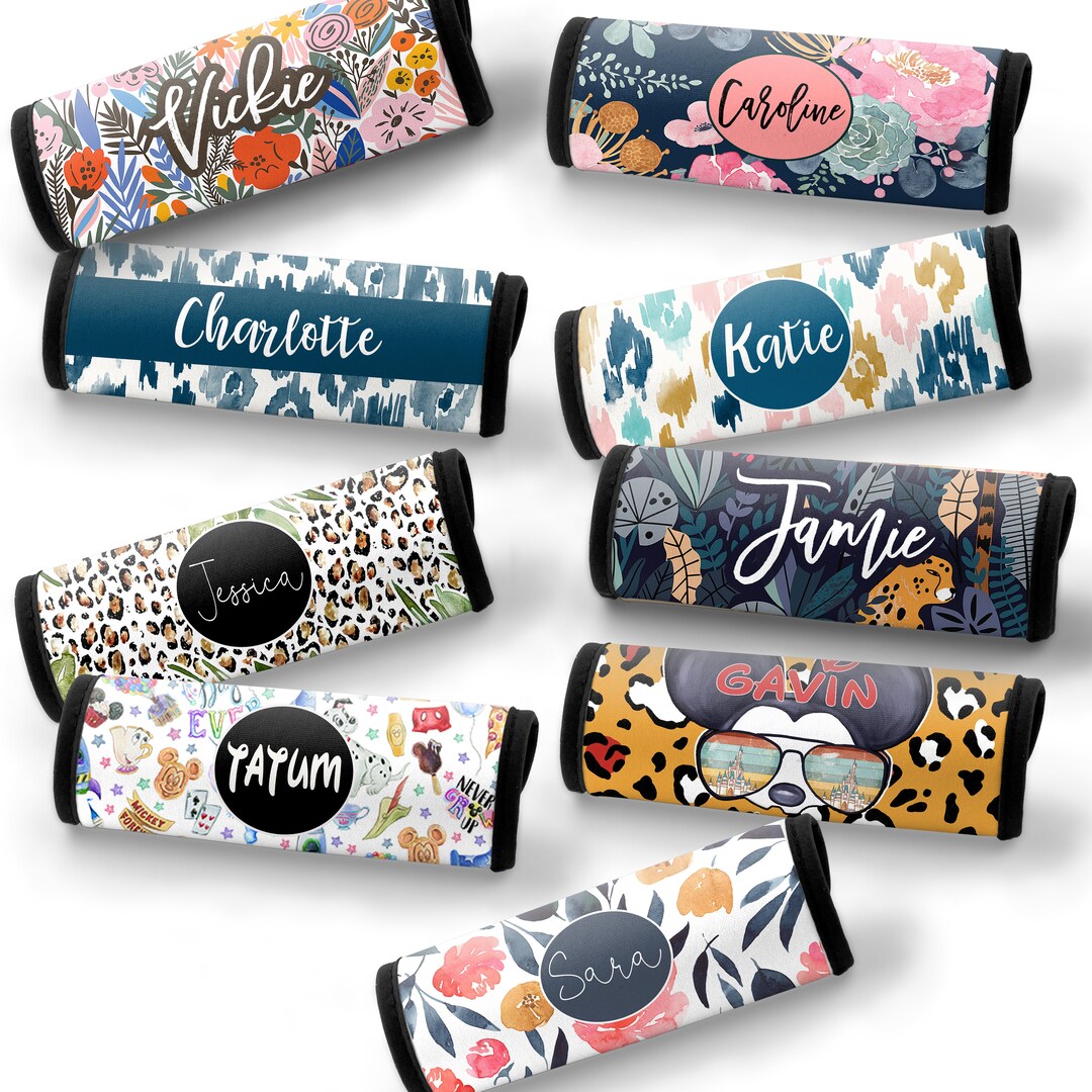 Personalized Luggage Handle Wrap, Personalized Luggage Wrap, Luggage