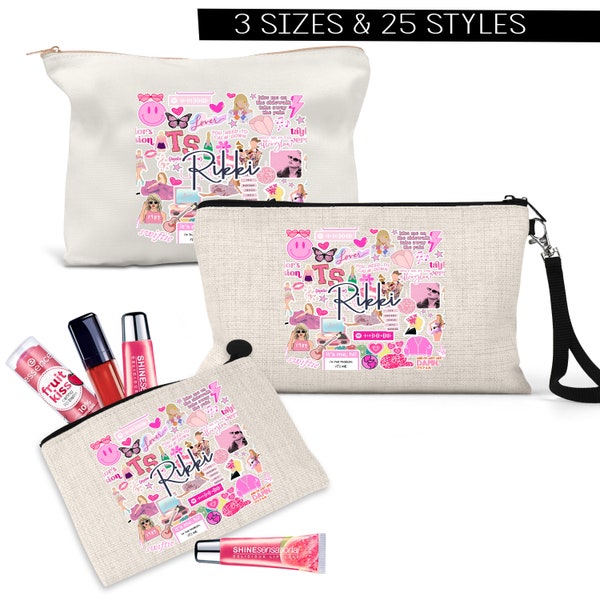 Swift Fan Eras Tour Gift Pouch-TS Gift Pouch-Zippered Personalized Gift Pouch-Gift Pouch-Cosmetic Bag-Pop Star Eras Tour Inspired Gift