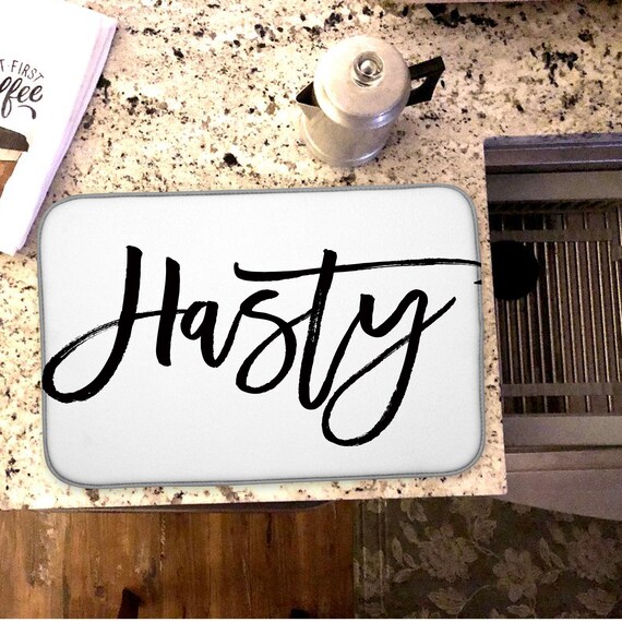 Personalized dish drying mat new arrivals