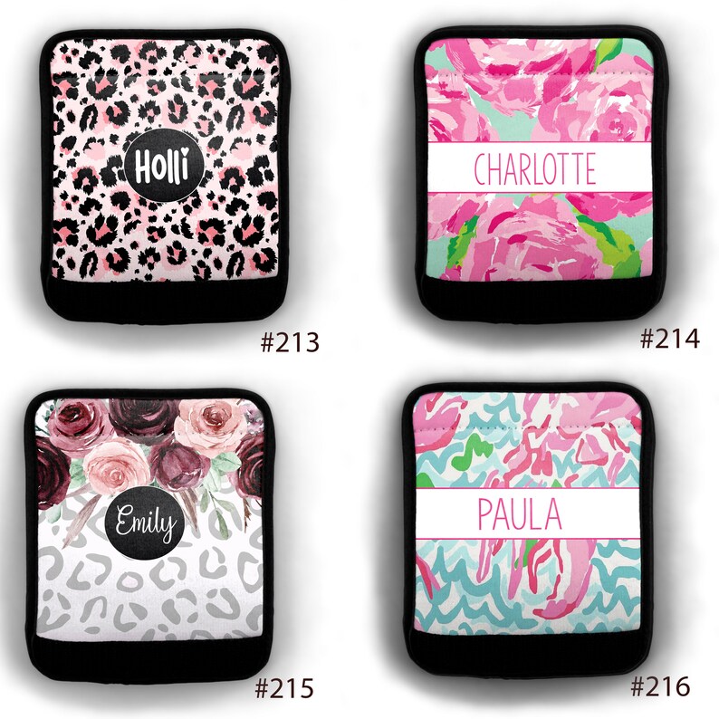 Personalized Luggage Handle Wrap Personalized Luggage Wrap Etsy