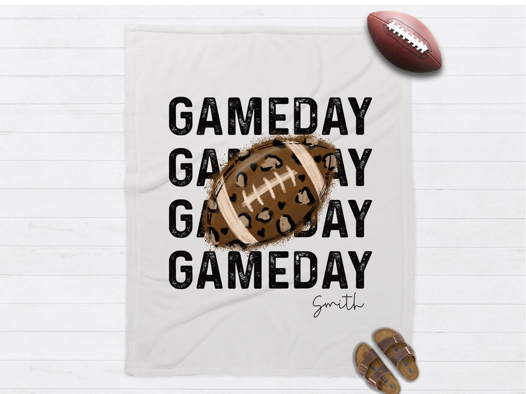 Personalized Game Day Blanket, Gameday Blanket, Tailgate Party
