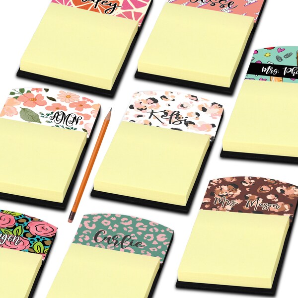 Post It Note Holder - Etsy