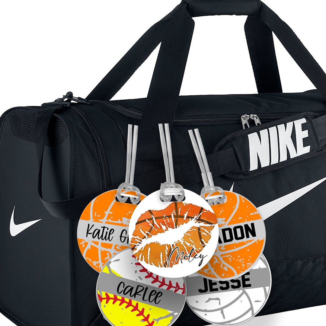 Personalized Sports Bag Tagluggage Tagpersonalized Backpack Etsy