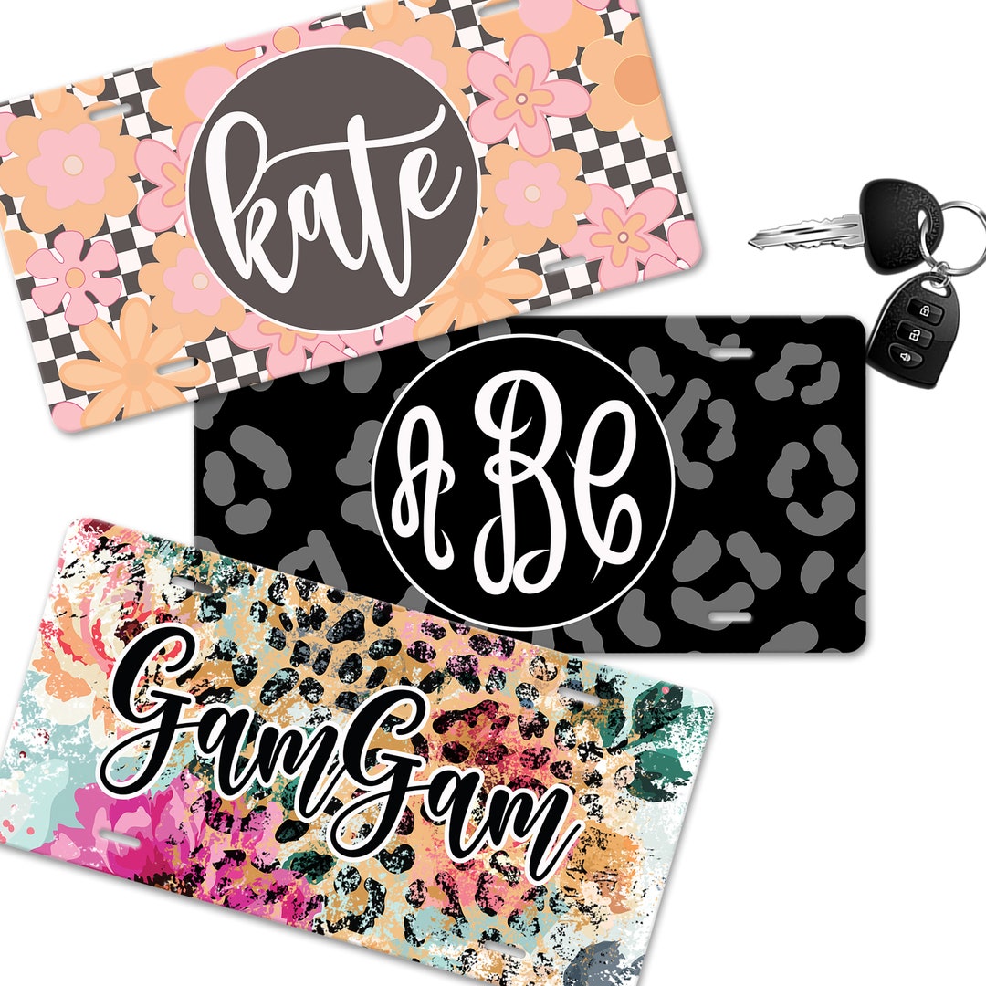 Personalized Car Tag personalized License Plate personalized Gift 