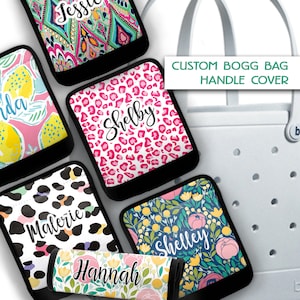 Personalized Bogg Bag Accessory, Personalized Luggage Handle Wrap, Luggage Finder Monogram, Bogg Bag Handle Wrap, Monogram Gift, Suitcase