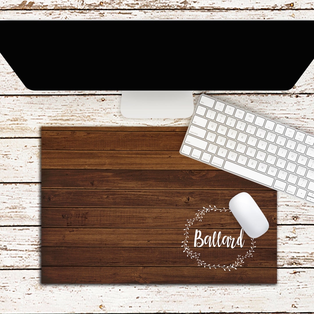 LARGE 12x18 Personalized Desk Pads Monogrammed Desk Pad Etsy