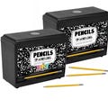 Personalized Teacher Pencil Dispenser Label: Waterproof Decal (7.4"x3.5")