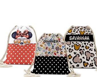 disney drawstring backpacks