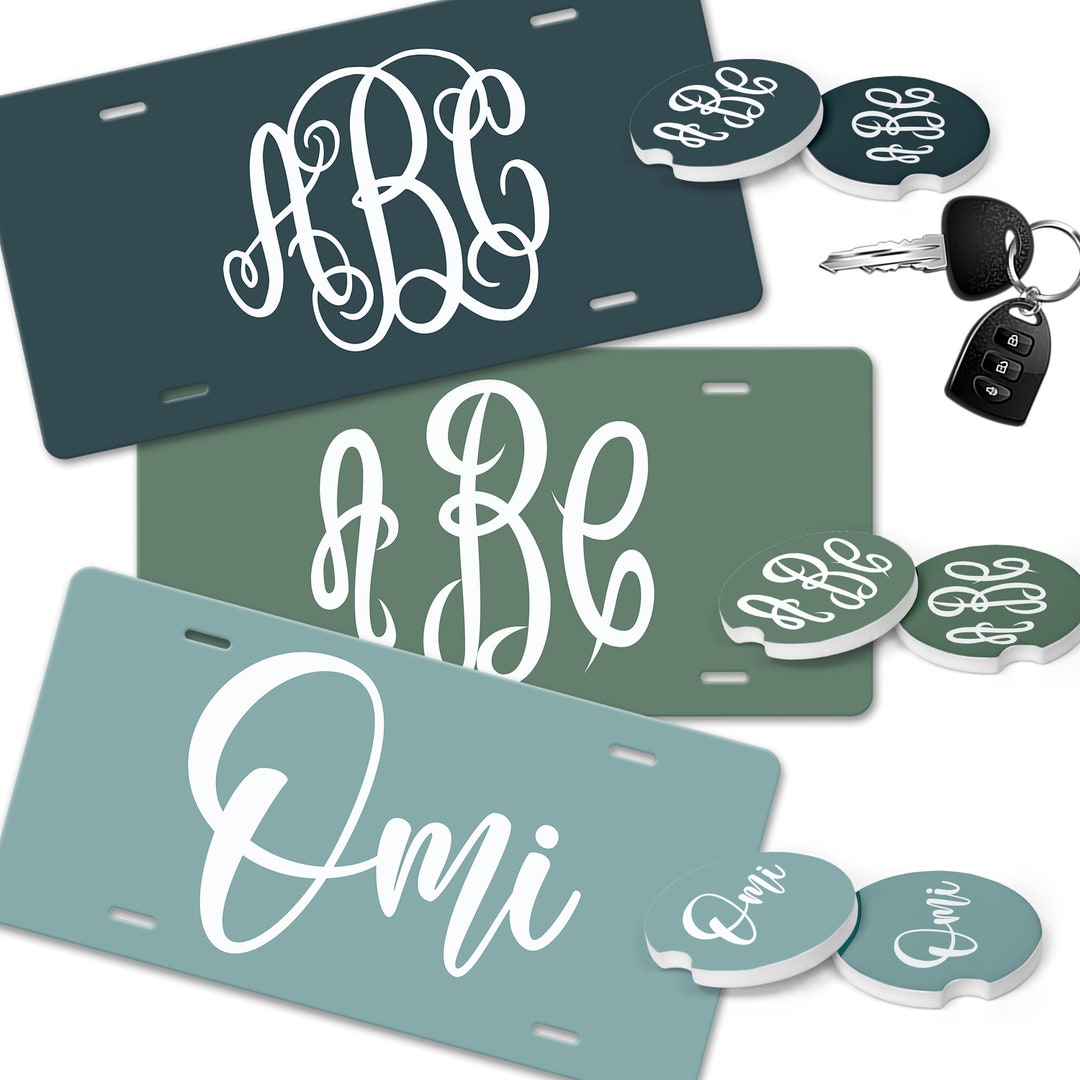 personalized-car-tag-and-coasters-custom-license-plate-coasters