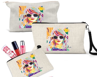 Personalized TS Eras Tour Essential Bag- Customized Eras Tour Bag-Raised on Taylor Bag-Eras Tour Pencil Bag-Swift Mom Accessory Bag