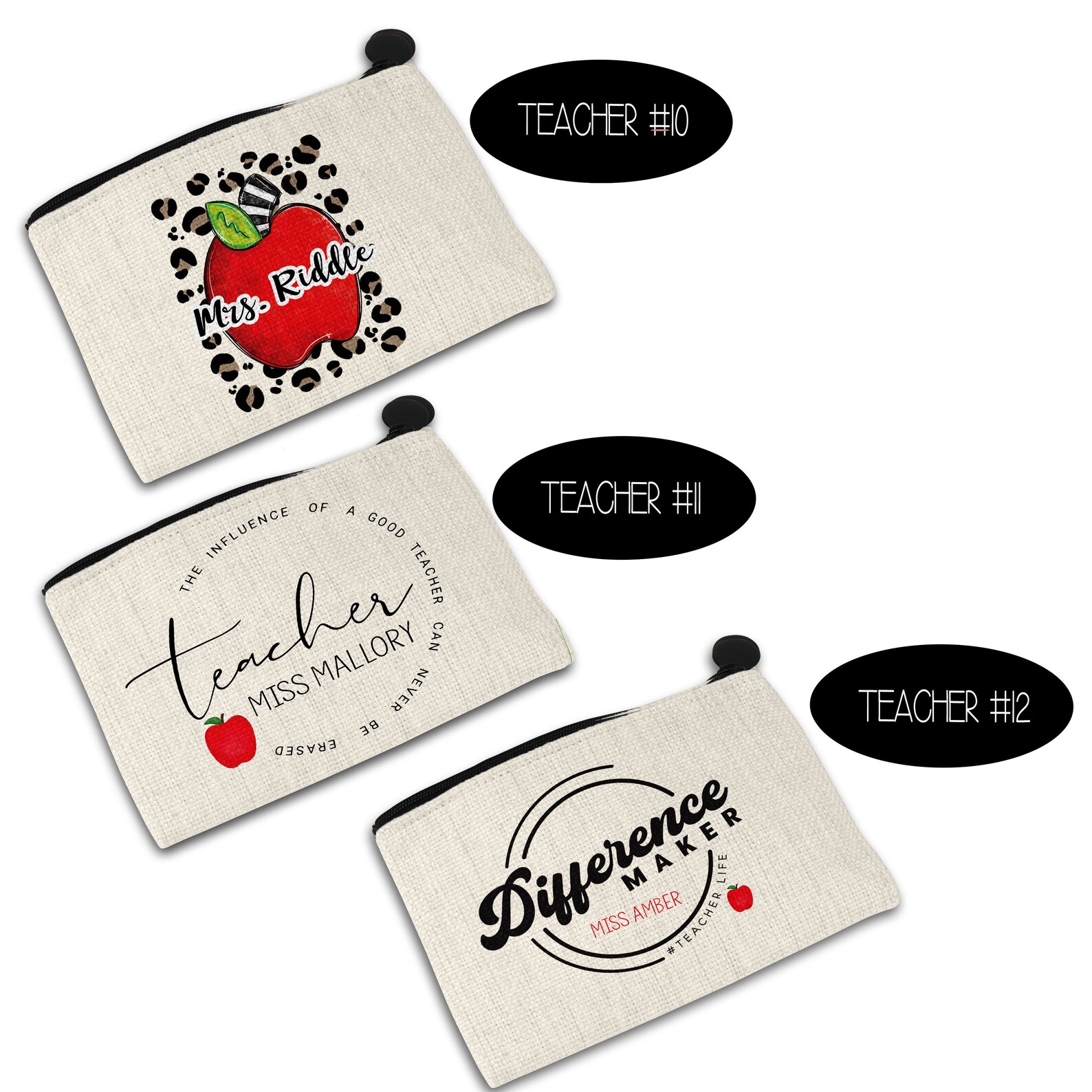 Personalized Teacher Gift Pouch Gift Pouch for Teacher - Etsy