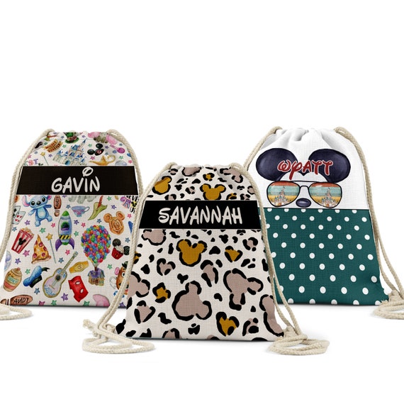 Personalized Drawstring Backpack cinch 